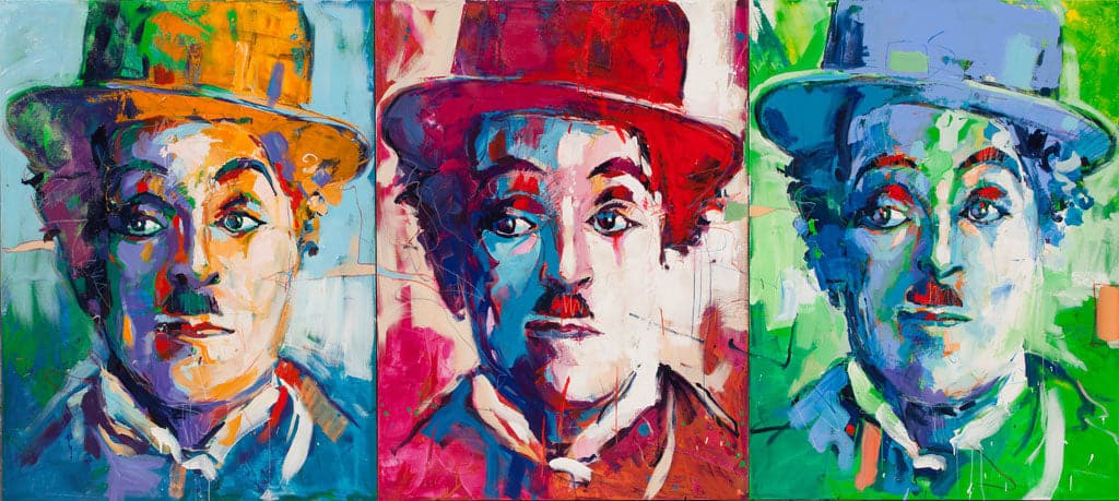 Framed 1 Panel - Chaplin