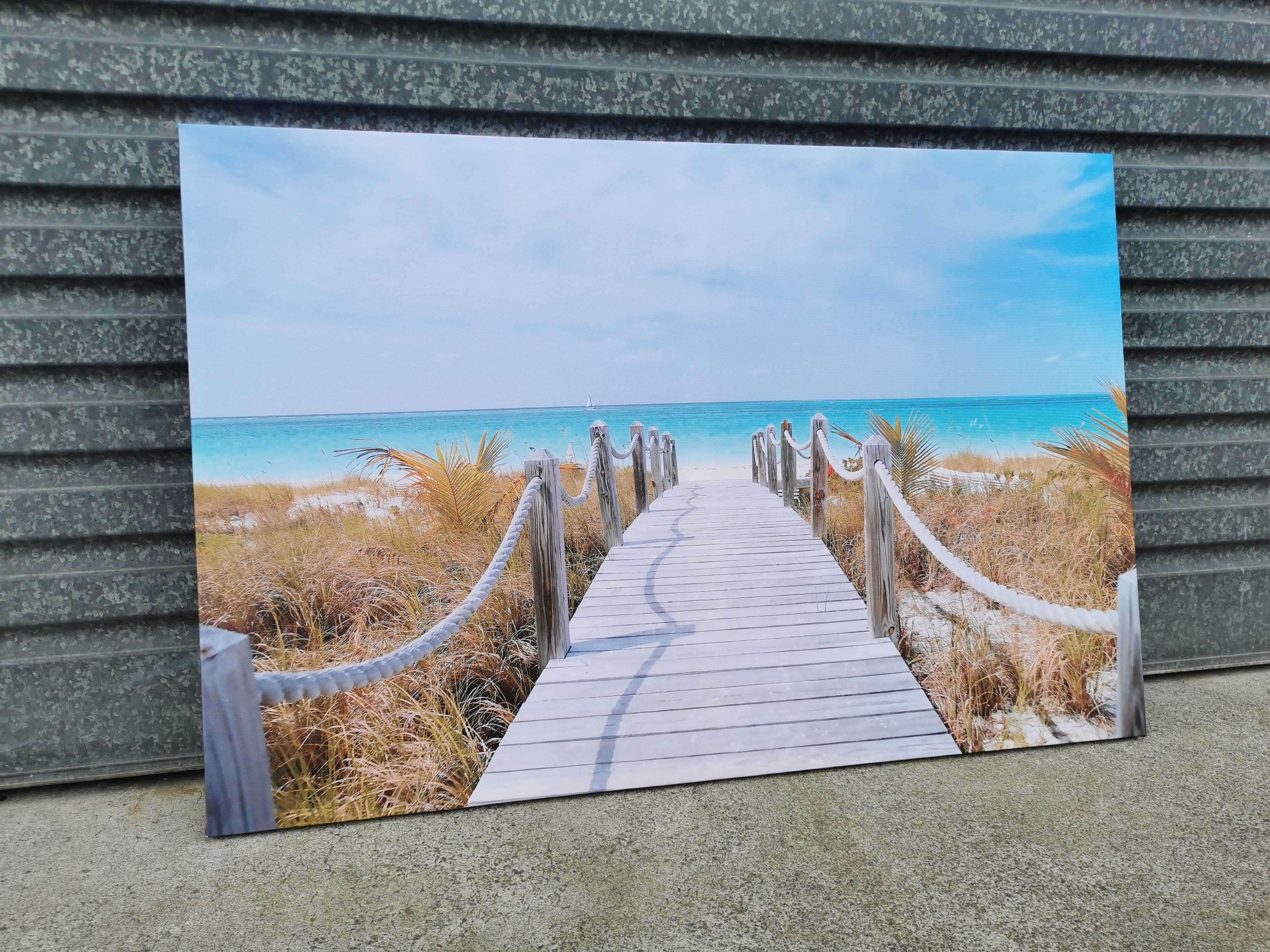 Framed 1 Panel - Beach - Finished Products -