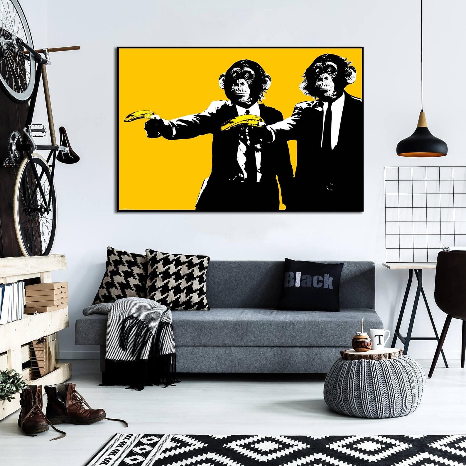 Framed 1 Panel - Banksy Art