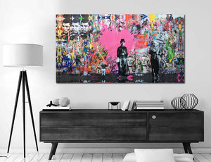 Framed 1 Panel - Banksy Art