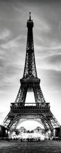 Pine Stretched  Framed 1 Panel - Eiffel Tower