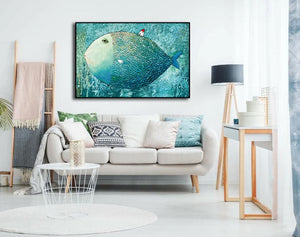 Framed 1 Panel - Abstract