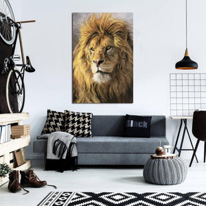 Framed 1 Panel - Lion Art