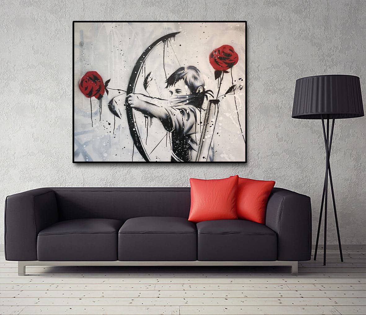 Framed 1 Panel - Banksy