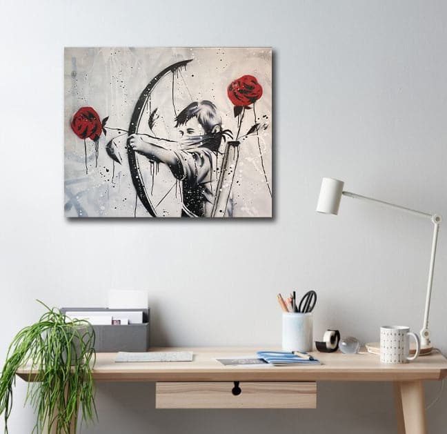 Framed 1 Panel - Banksy