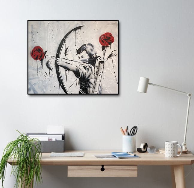Framed 1 Panel - Banksy