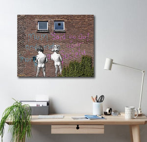 Framed 1 Panel - Banksy