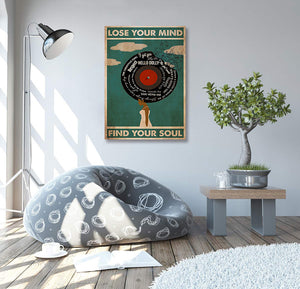 Pine Stretched  Framed 1 Panel - Lost Your Soul