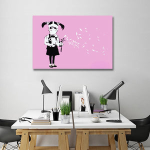 Framed 1 Panel - Banksy