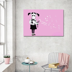 Framed 1 Panel - Banksy