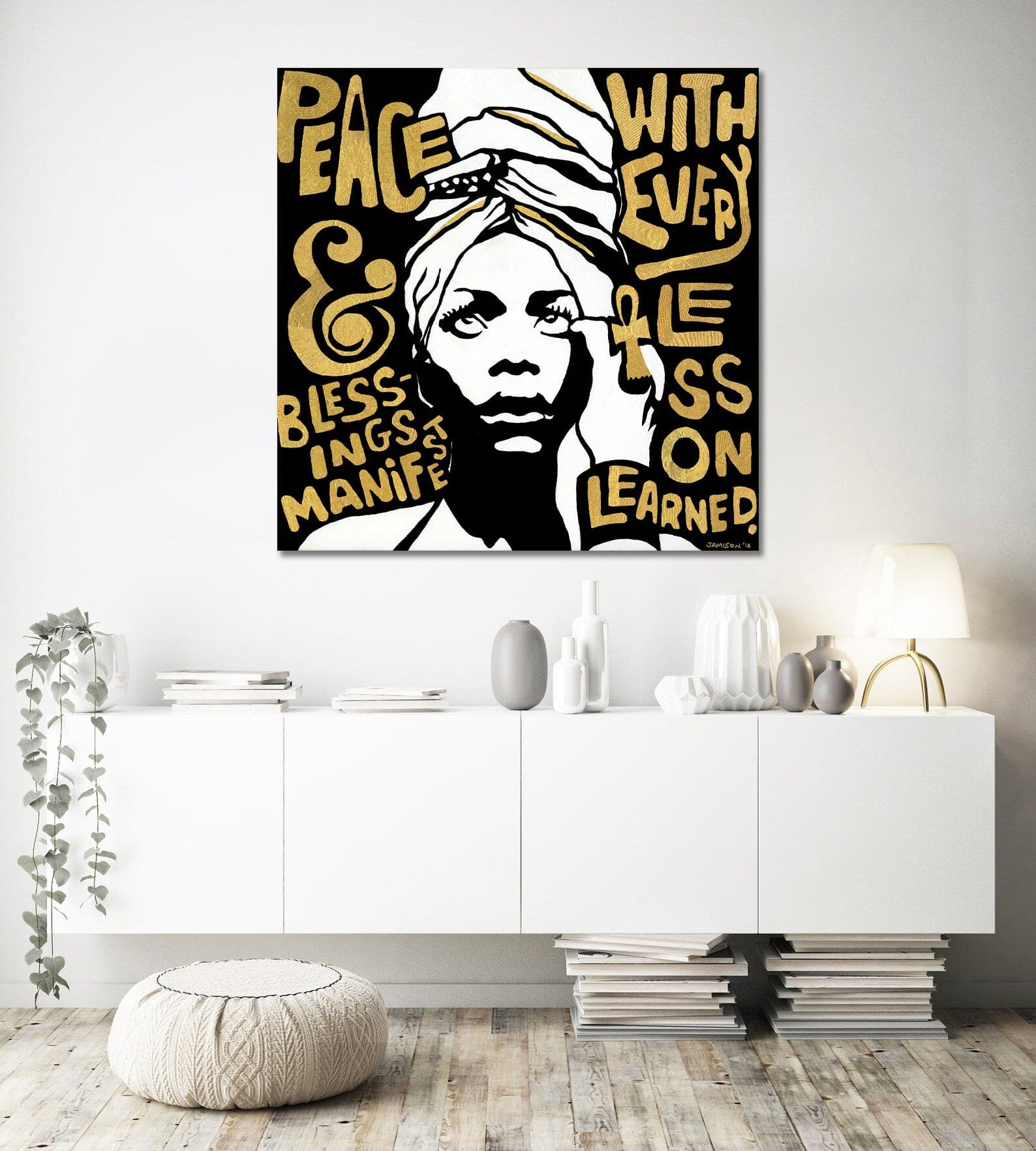 Framed 1 Panel - Pop Art