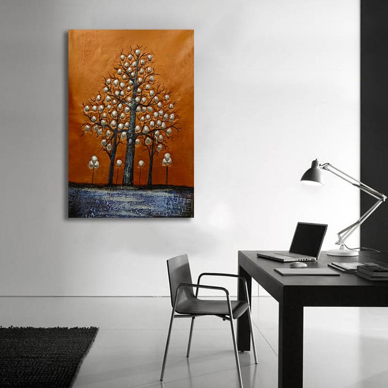Framed 1 Panel - Shell Tree