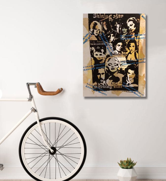 Pine Stretched  Framed 1 Panel - Celebrity