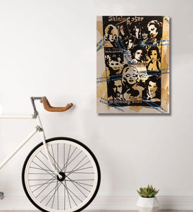 Pine Stretched  Framed 1 Panel - Celebrity