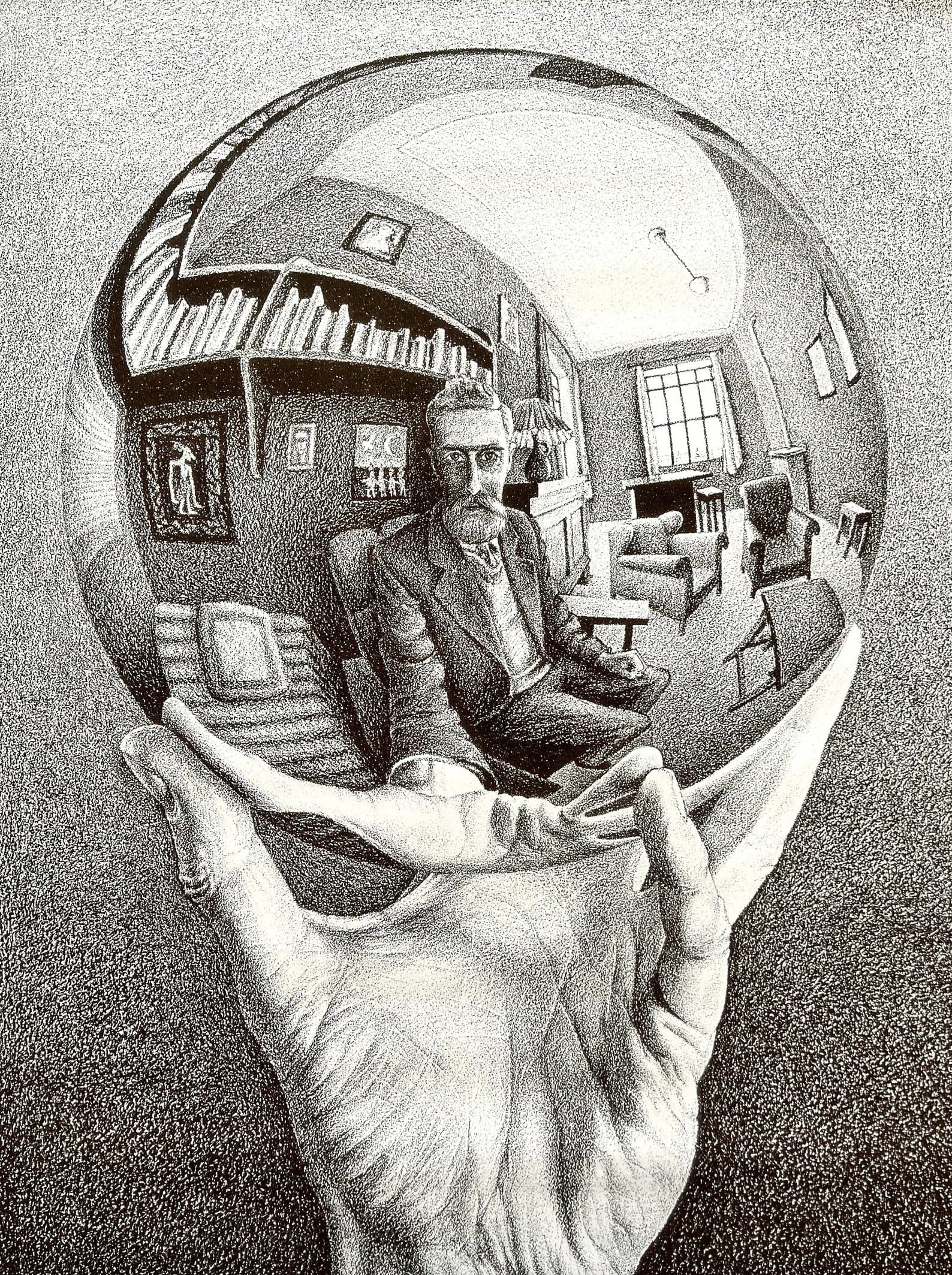 Framed 1 Panel - Art by Maurits Cornelis Escher