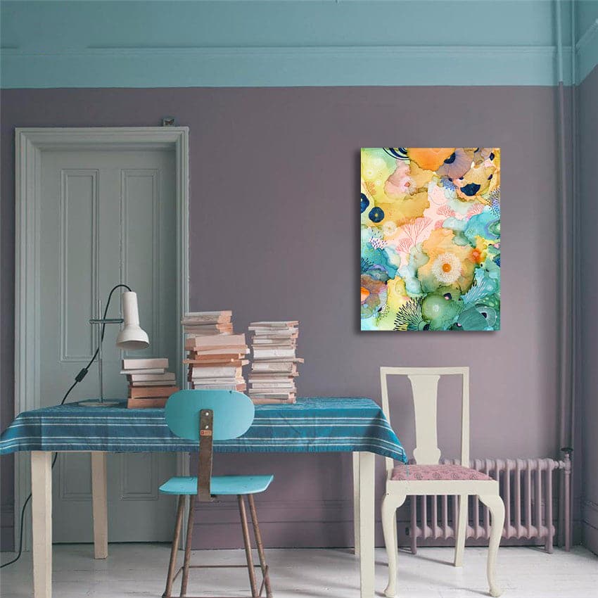 Framed 1 Panel - Abstract