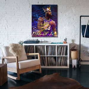 Framed 1 Panel - Lebron James