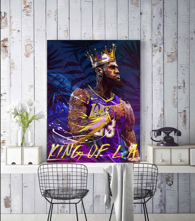 Framed 1 Panel - Lebron James