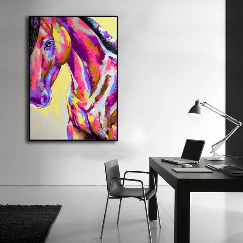 Framed 1 Panel - Horse