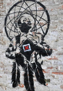 Framed 1 Panel - Banksy - Montgomery