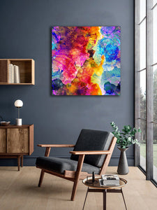 Pine Stretched  Framed 1 Panel - Seamless Pattern