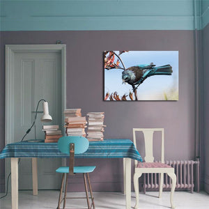 Pine Stretched  Framed 1 Panel - Tui