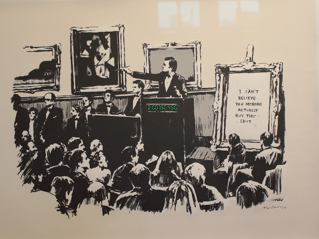 Framed 1 Panel - Banksy