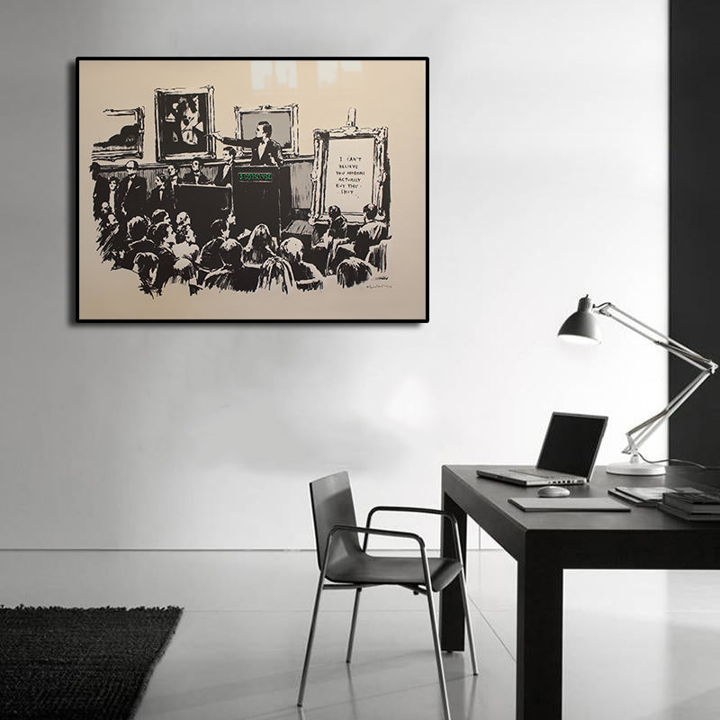 Framed 1 Panel - Banksy