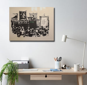 Framed 1 Panel - Banksy