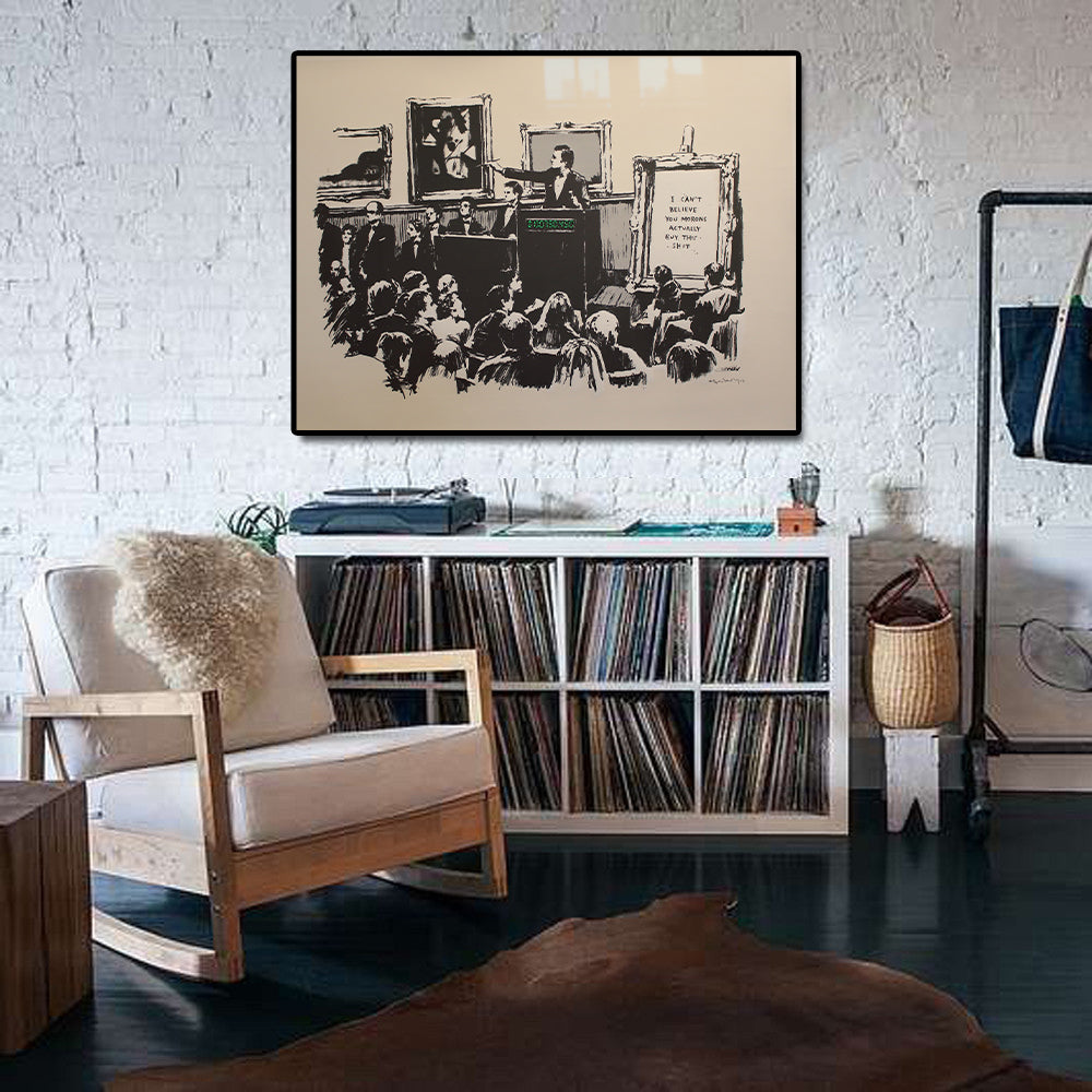 Framed 1 Panel - Banksy