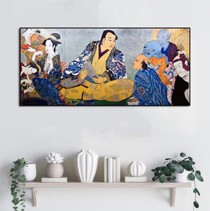 Framed 1 Panel - Japanese painting ukiyo-e