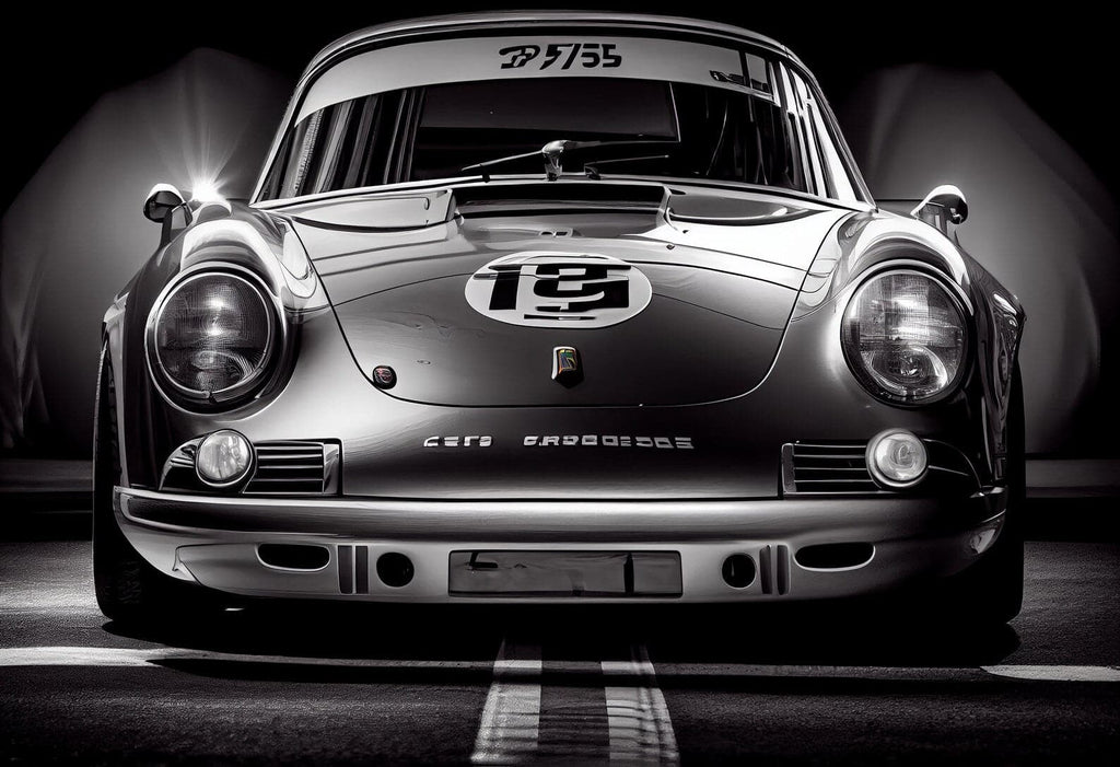 Pine Stretched  Framed 1 Panel - Porsche 911