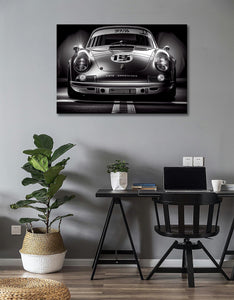 Pine Stretched  Framed 1 Panel - Porsche 911