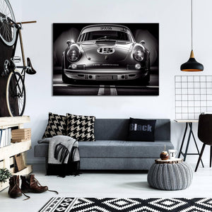 Pine Stretched  Framed 1 Panel - Porsche 911