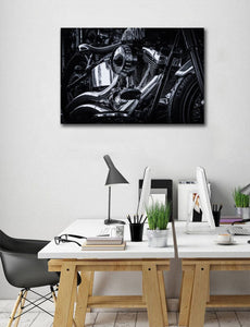 Framed 1 Panel - Harley Davidson