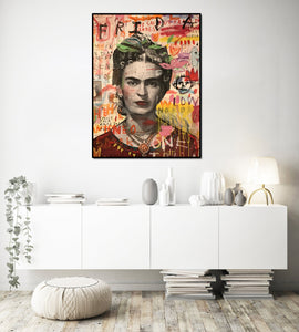 Framed 1 Panel - Frida Kahlo