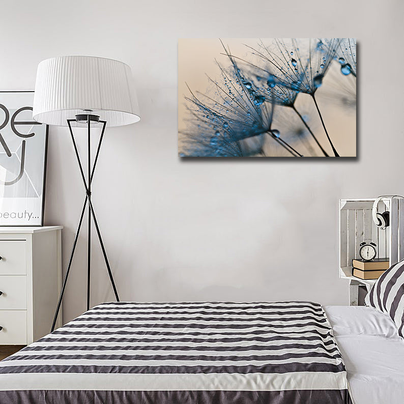 Pine Stretched  Framed 1 Panel - Dandelion Flower
