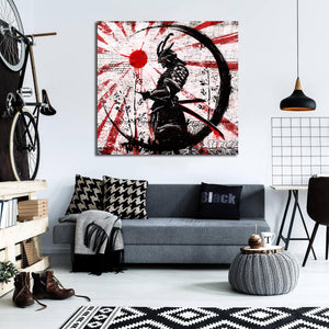 Framed 1 Panel - Japanese Samurai