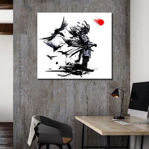Framed 1 Panel - Japanese Samurai