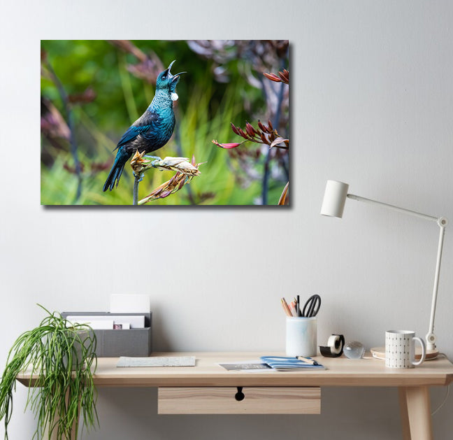 Pine Stretched  Framed 1 Panel - Tui