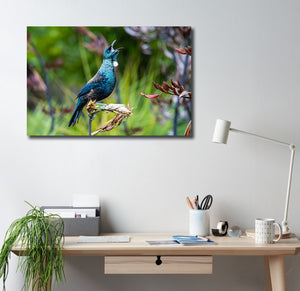 Pine Stretched  Framed 1 Panel - Tui