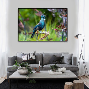 Pine Stretched  Framed 1 Panel - Tui