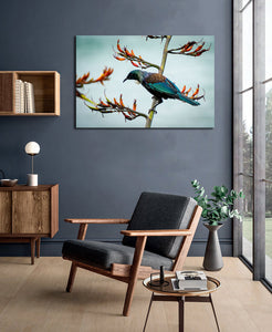 Pine Stretched  Framed 1 Panel - Tui