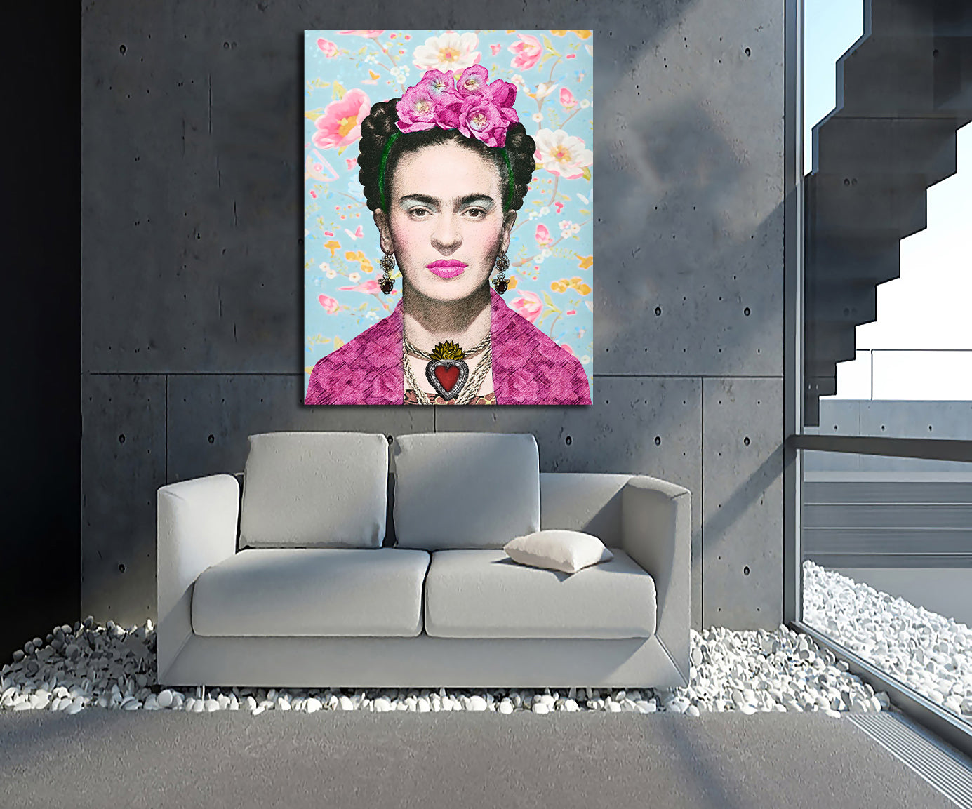 Framed 1 Panel - Frida Kahlo