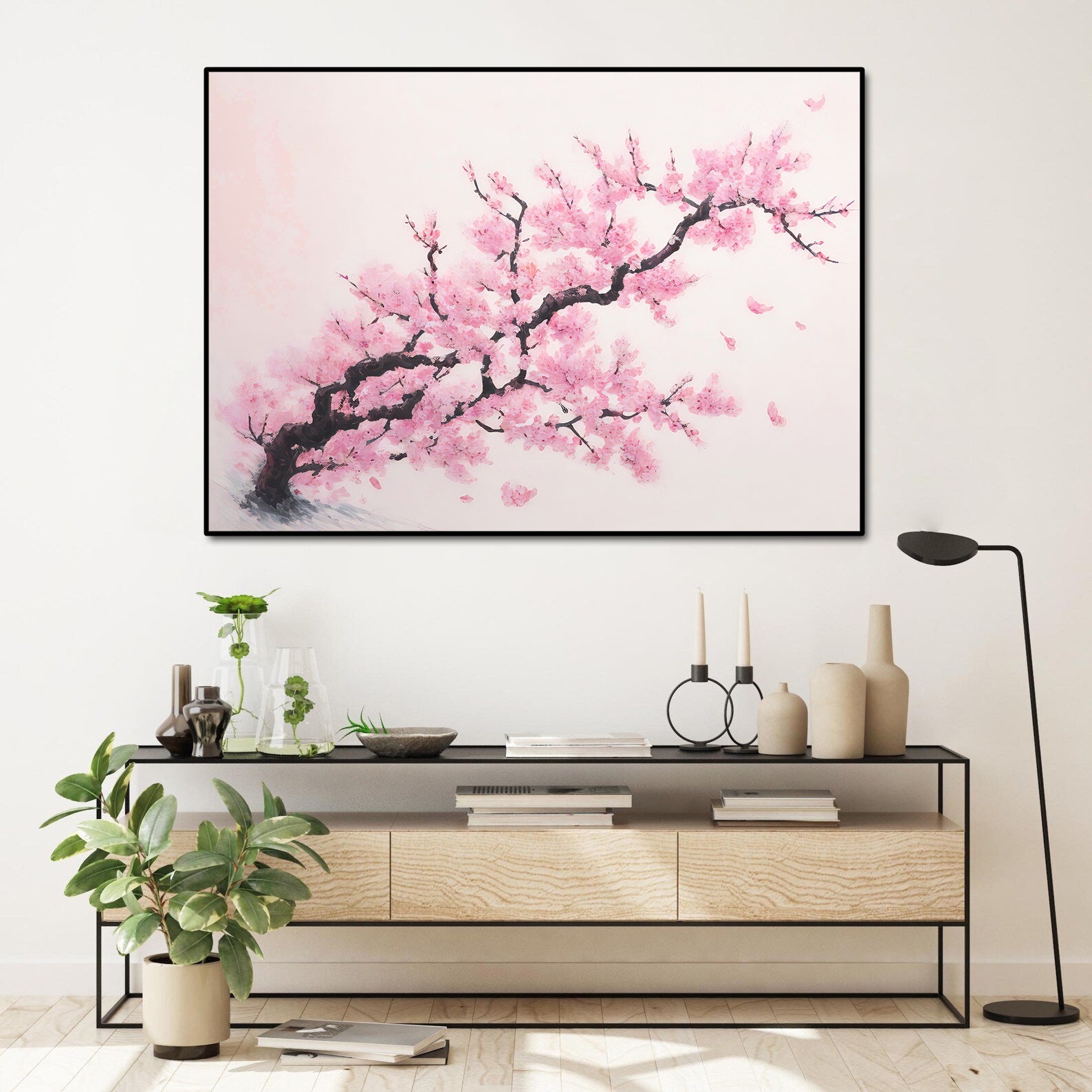 Framed 1 Panel - Sakura