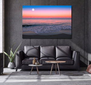Pine Stretched  Framed 1 Panel - Moonrise