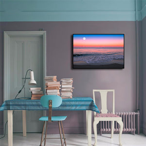 Pine Stretched  Framed 1 Panel - Moonrise