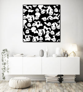 1 Panel - Panda Pattern