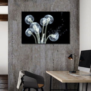 Pine Stretched  Framed 1 Panel - Dandelion