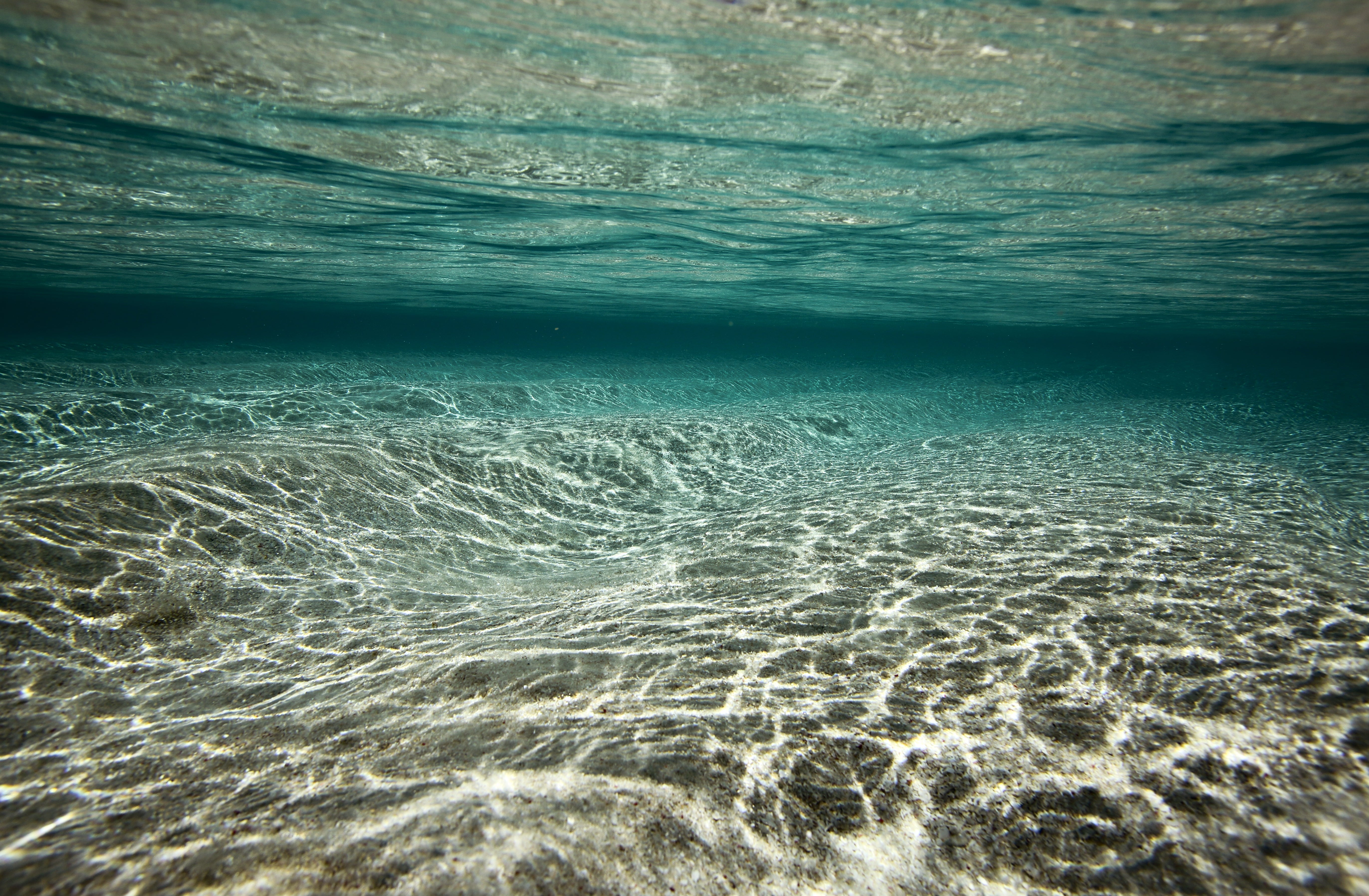 Framed 1 Panel - Tropical Beach Under Water